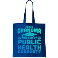 Proud Grandma Master Of Public Health Senior Mph Grad Gift Tote Bag