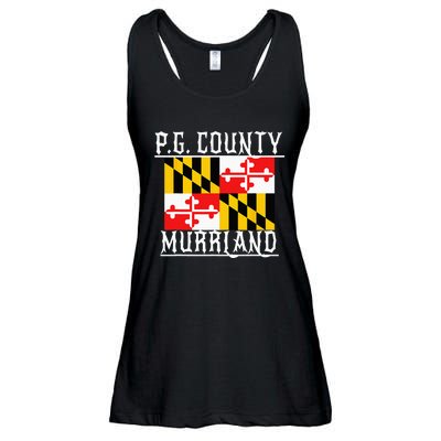 Prince Georges Maryland Murrland DMV Gogo County Rep Ladies Essential Flowy Tank