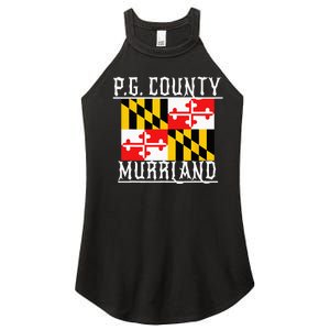 Prince Georges Maryland Murrland DMV Gogo County Rep Women’s Perfect Tri Rocker Tank