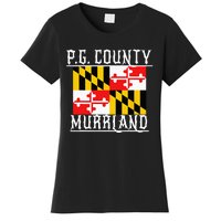 Prince Georges Maryland Murrland DMV Gogo County Rep Women's T-Shirt