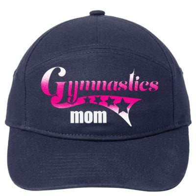 Proud Gymnastics Mom Loves Gymnast Perfect Competition Gift 7-Panel Snapback Hat