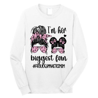 Proud Gymnastics Mom Of A Gymnast Mama Long Sleeve Shirt