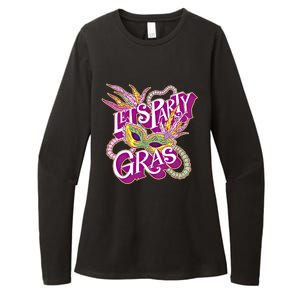 Party Gras Mardi Gras Carnival Fat Tuesday New Orleans Beads Cool Gift Womens CVC Long Sleeve Shirt