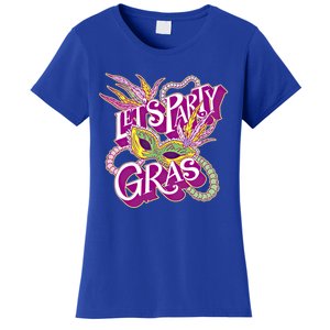 Party Gras Mardi Gras Carnival Fat Tuesday New Orleans Beads Cool Gift Women's T-Shirt