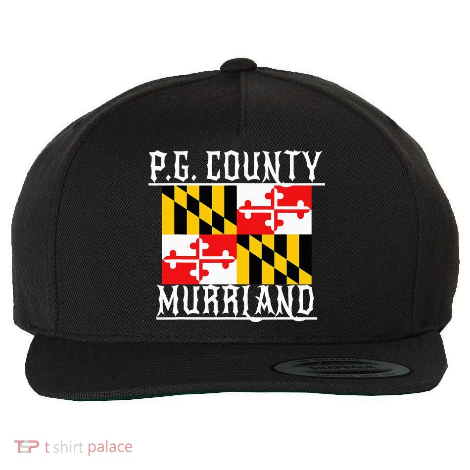 Prince GeorgeS Maryland Murrland Dmv Gogo County Rep Wool Snapback Cap