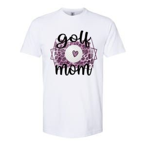 Proud Golf Mom Of A Golf Player Mother Golfer Mama Gift Softstyle CVC T-Shirt