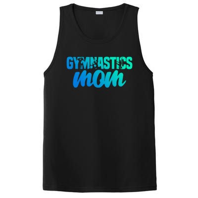 Proud Gymnastics Mom Cute Gymnast Parent Mama Gym Gift PosiCharge Competitor Tank