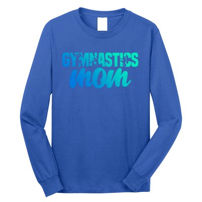 Proud Gymnastics Mom Cute Gymnast Parent Mama Gym Gift Long Sleeve Shirt