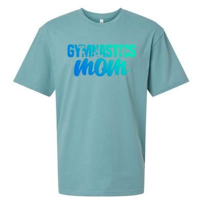 Proud Gymnastics Mom Cute Gymnast Parent Mama Gym Gift Sueded Cloud Jersey T-Shirt