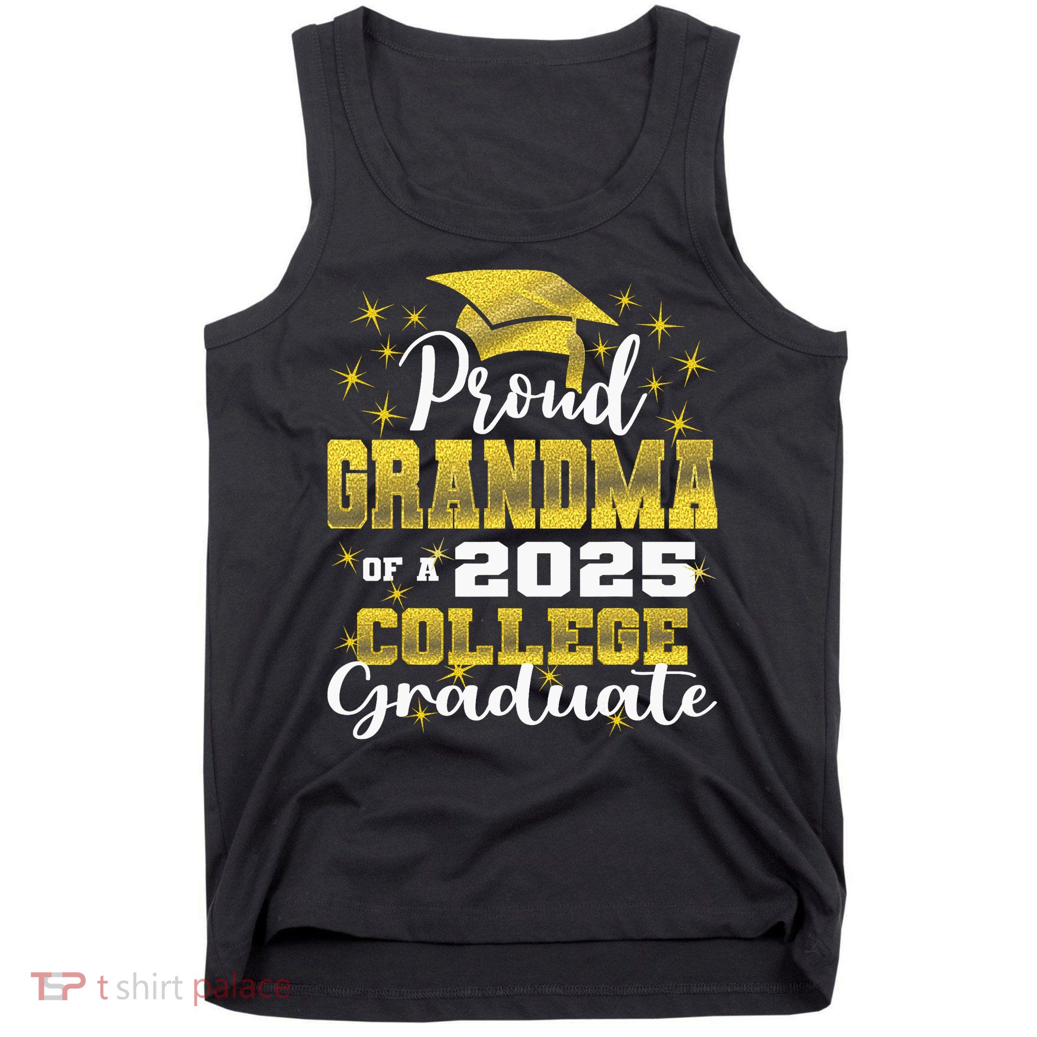 Proud Grandma Of 2025 College Graduate Family 24 Graduation Tank Top