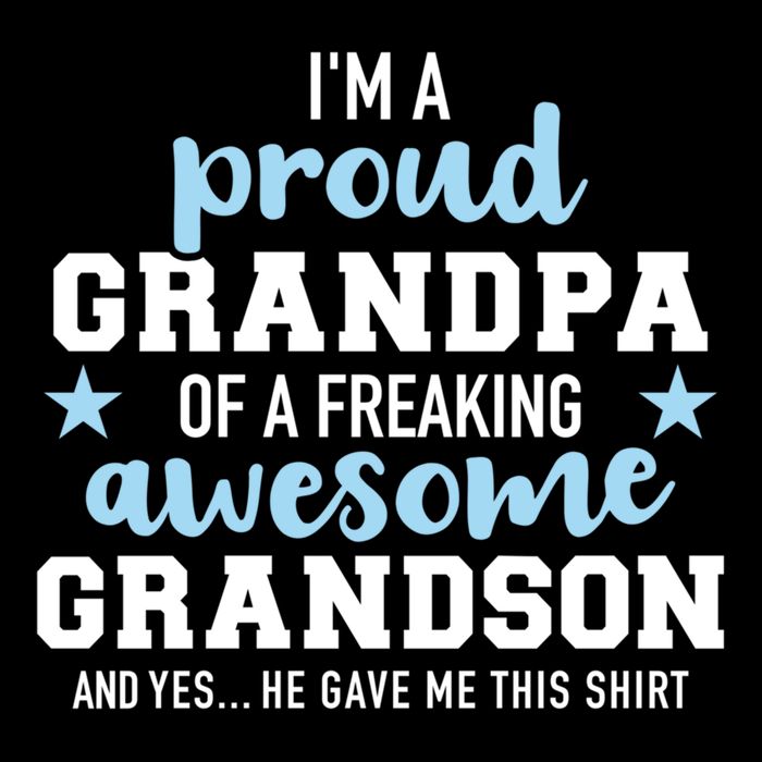 Proud Grandpa Of An Awesome Grandson Gift Impact Tech Backpack