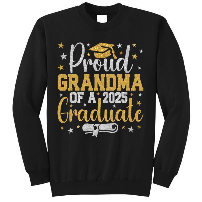 Proud Grandma Of A Class Of 2025 Graduate Graduation Nana Sweatshirt