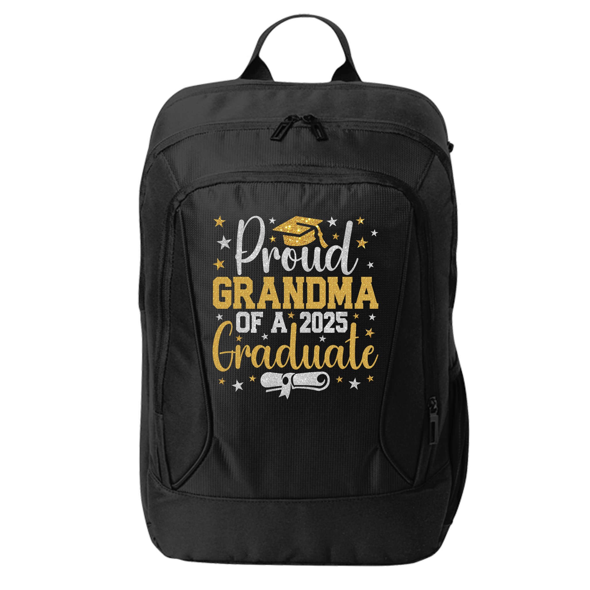 Proud Grandma Of A Class Of 2025 Graduate Graduation Nana City Backpack