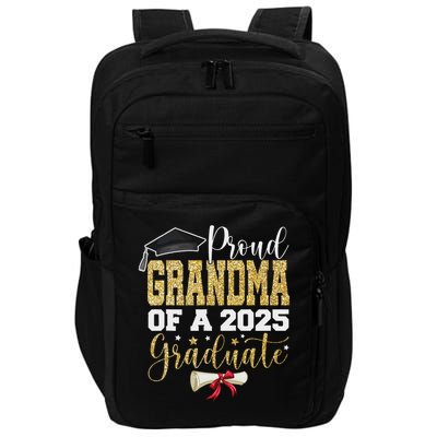 Proud Grandma Of A 2025 Graduate Senior 2025 Graduation Impact Tech Backpack