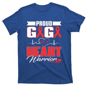 Proud Gigi Of A Heart Warrior Heart Disease Awareness Month Cool Gift T-Shirt