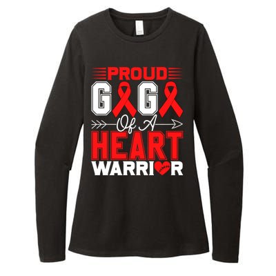 Proud Gigi Of A Heart Warrior Heart Disease Awareness Month Gift Womens CVC Long Sleeve Shirt