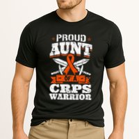 Proud Grandpa Of An Ewings Sarcoma Warrior Awareness Ribbon Cooling Performance Crew T-Shirt
