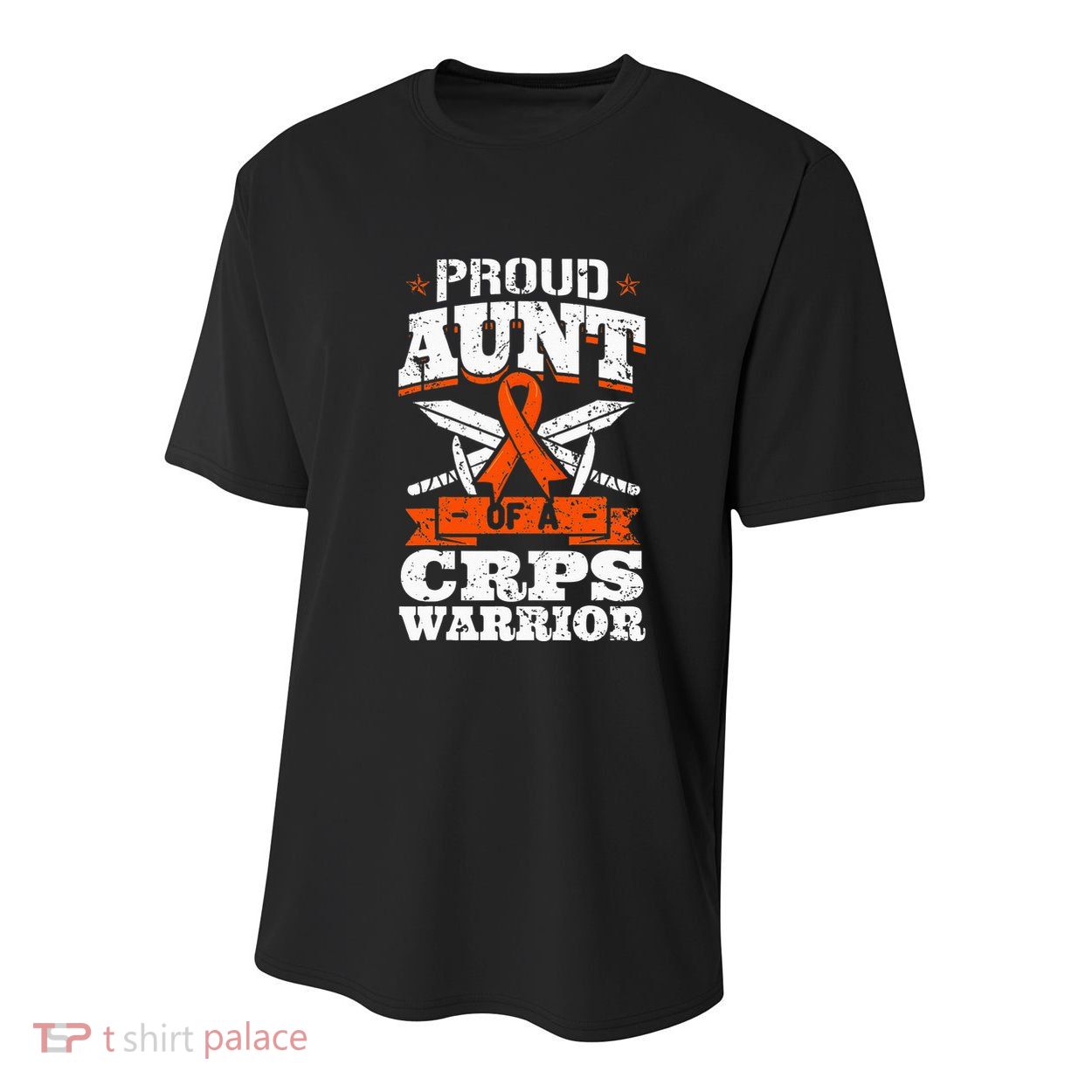 Proud Grandpa Of An Ewings Sarcoma Warrior Awareness Ribbon Youth Performance Sprint T-Shirt