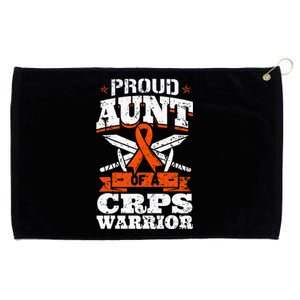 Proud Grandpa Of An Ewings Sarcoma Warrior Awareness Ribbon Grommeted Golf Towel