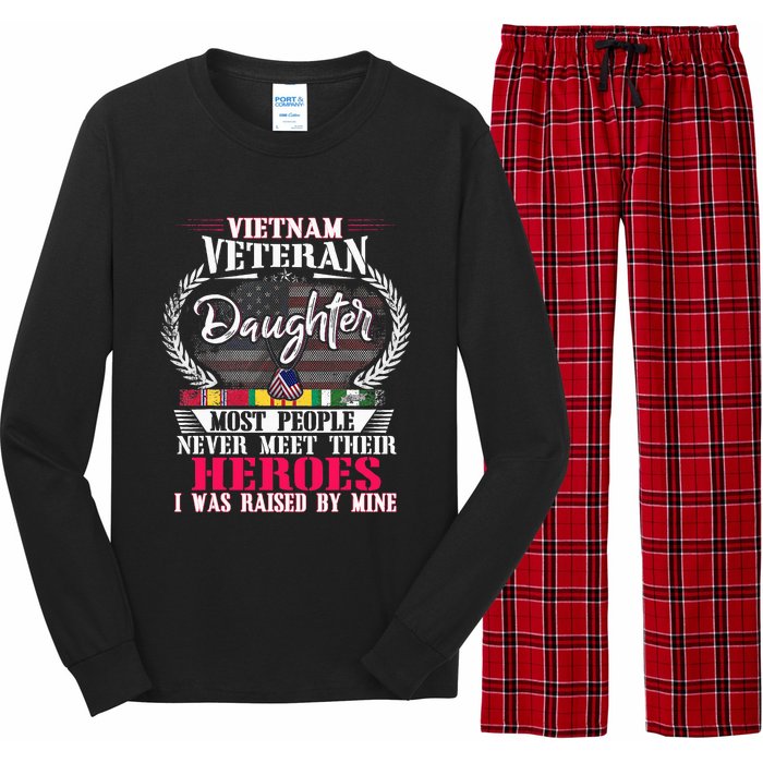 Proud Grandson Of A Vietnam Veteran Long Sleeve Pajama Set