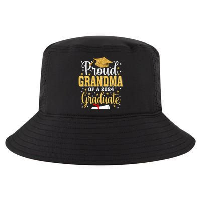 Proud Grandma Of A 2024 Graduate For Family Graduation Cool Comfort Performance Bucket Hat