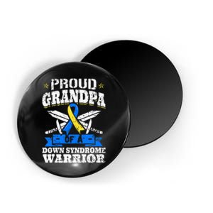 Proud Grandpa Of A Down Syndrome Warrior Downs Granddad Magnet