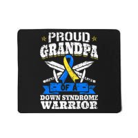 Proud Grandpa Of A Down Syndrome Warrior Downs Granddad Mousepad