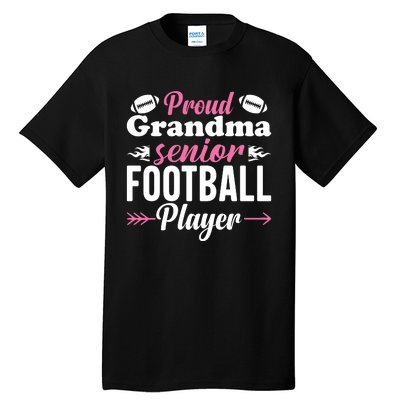 Proud Grandma Of A Senior Football Player Tall T-Shirt