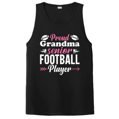 Proud Grandma Of A Senior Football Player PosiCharge Competitor Tank