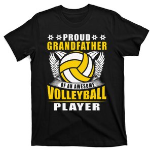 Proud Grandfather Of An Awesome Volleyball Player T-Shirt