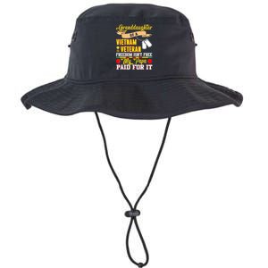 Proud Granddaughter Of Vietnam Veteran Freedom Isn't Free Legacy Cool Fit Booney Bucket Hat