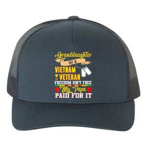 Proud Granddaughter Of Vietnam Veteran Freedom Isn't Free Yupoong Adult 5-Panel Trucker Hat