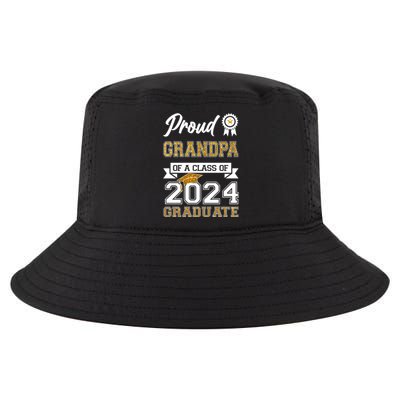 Proud Grandpa Of The Class Of 2024 Graduate Cool Comfort Performance Bucket Hat