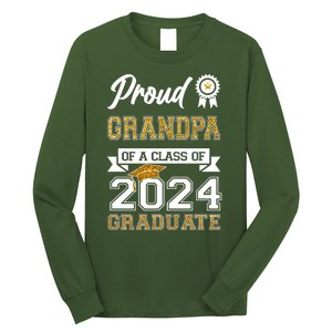 Proud Grandpa Of The Class Of 2024 Graduate Long Sleeve Shirt