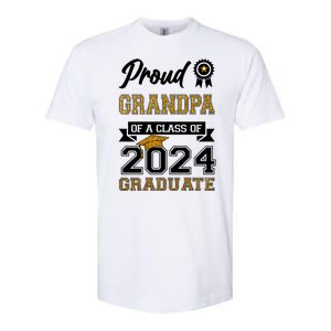 Proud Grandpa Of The Class Of 2024 Graduate Softstyle CVC T-Shirt