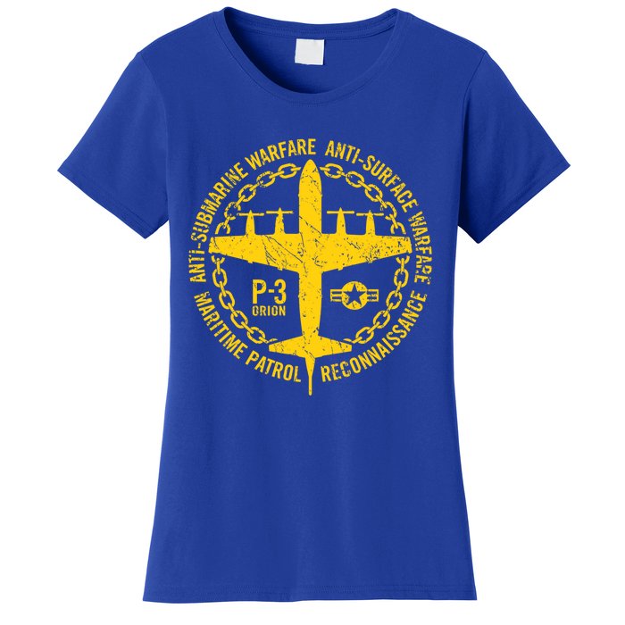 Pcute Gift3 Orion Anticute Giftsubmarine Warfare Naval Patrol Aircraft Gift Women's T-Shirt