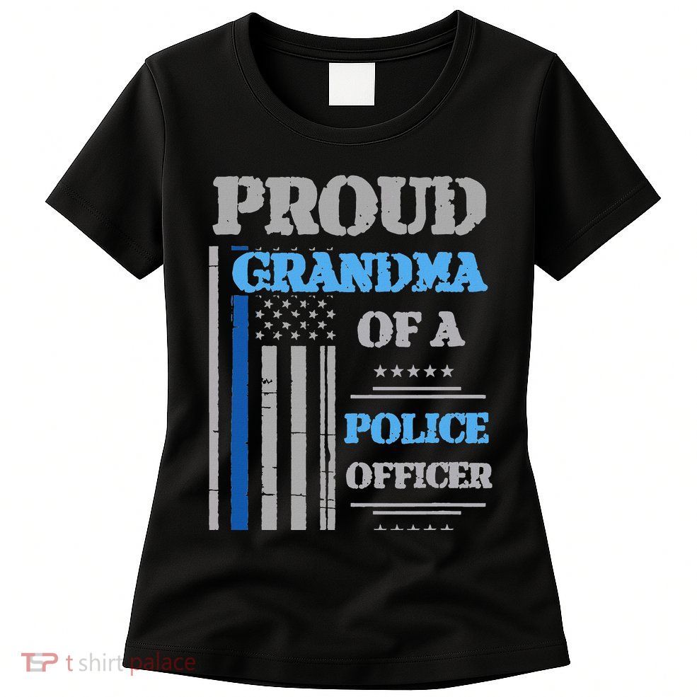 Proud Grandma Of Police Officer Women's T-Shirt