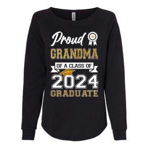 Proud Grandma Of The Class Of 2024 Graduate Womens California Wash Sweatshirt