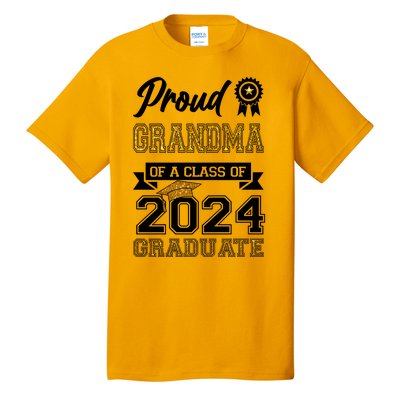 Proud Grandma Of The Class Of 2024 Graduate Tall T-Shirt