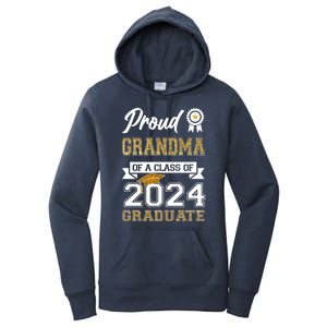 Proud Grandma Of The Class Of 2024 Graduate Women's Pullover Hoodie