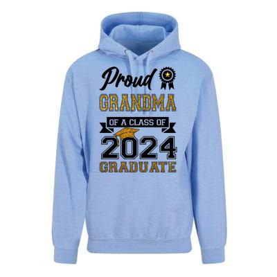 Proud Grandma Of The Class Of 2024 Graduate Unisex Surf Hoodie