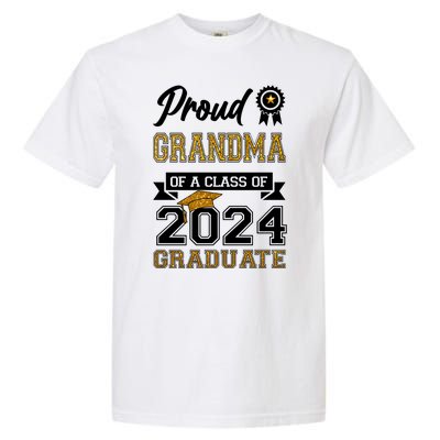 Proud Grandma Of The Class Of 2024 Graduate Garment-Dyed Heavyweight T-Shirt