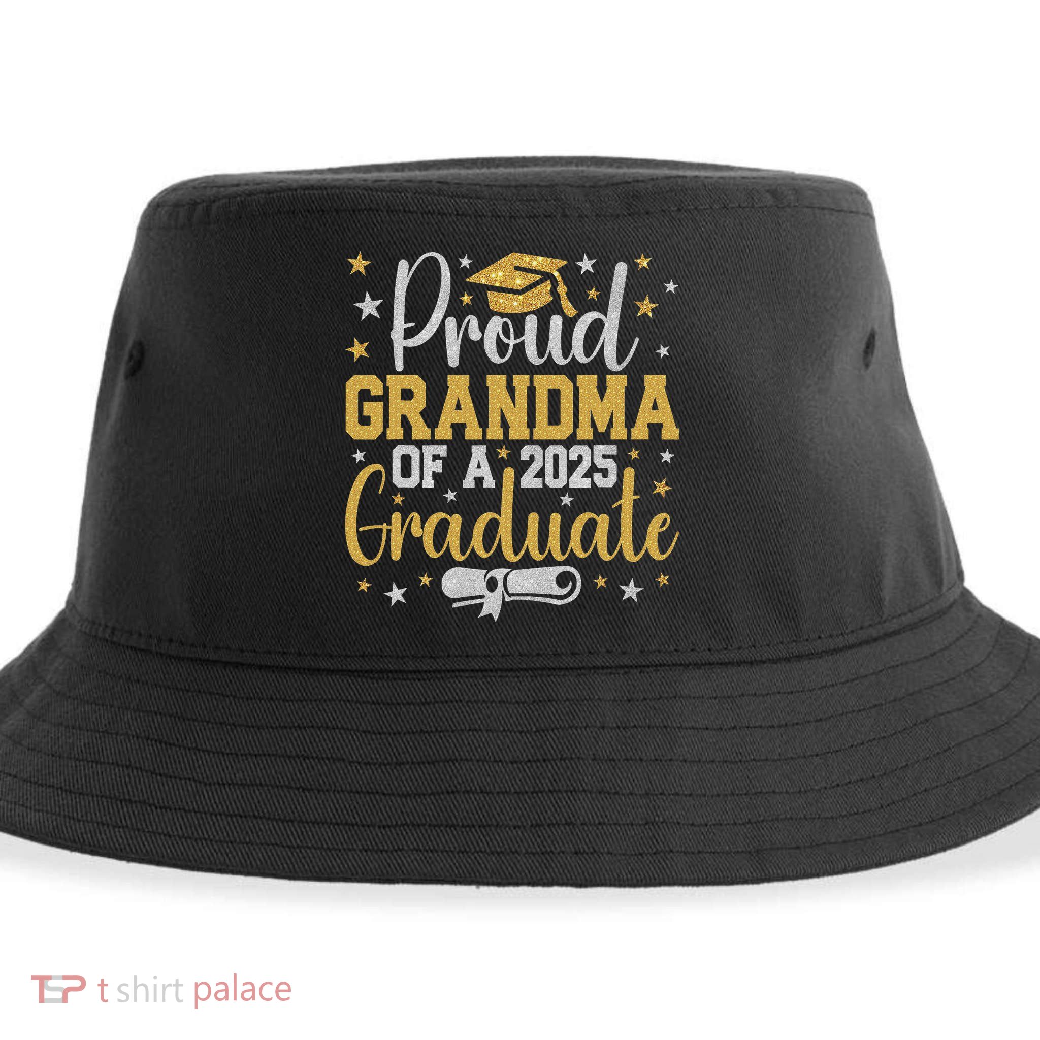 Proud Grandma Of A Class Of 2025 Graduate Graduation Nana Sustainable Bucket Hat