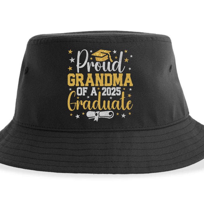 Proud Grandma Of A Class Of 2025 Graduate Graduation Nana Sustainable Bucket Hat