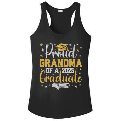 Proud Grandma Of A Class Of 2025 Graduate Graduation Nana Ladies PosiCharge Competitor Racerback Tank