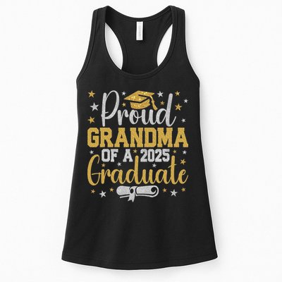 Proud Grandma Of A Class Of 2025 Graduate Graduation Nana Womens Tank Top