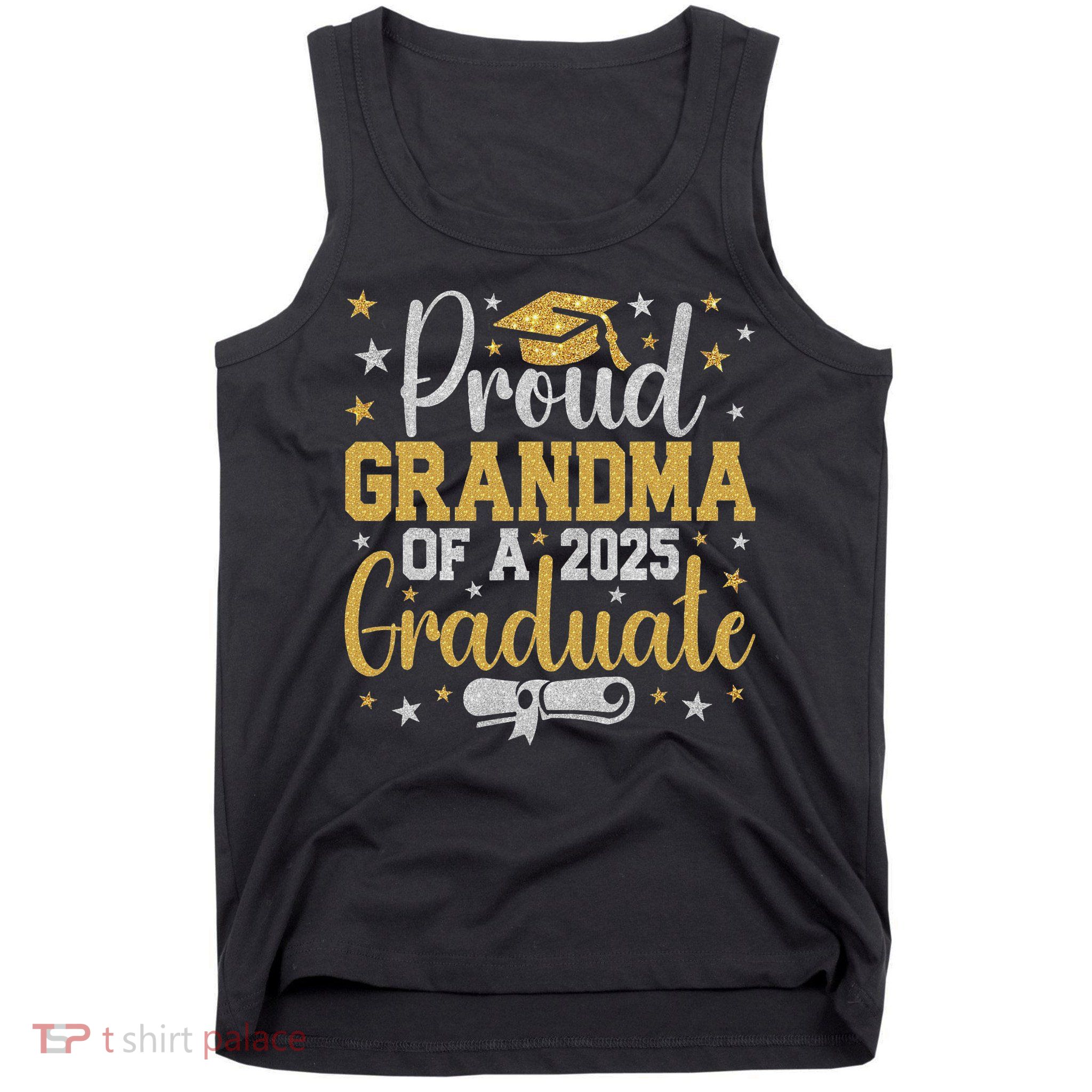 Proud Grandma Of A Class Of 2025 Graduate Graduation Nana Tank Top