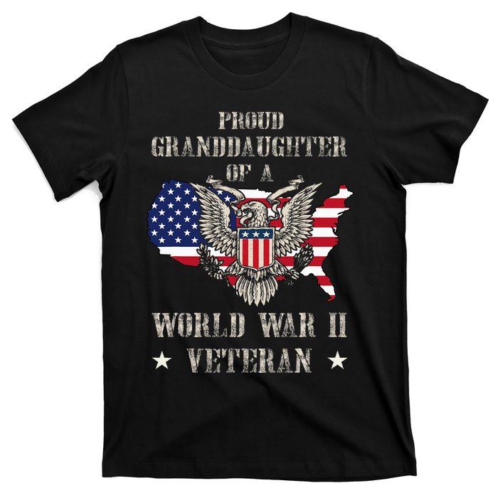 Proud Granddaughter Of A Wwii Veteran T-Shirt