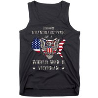 Proud Granddaughter Of A Wwii Veteran Tank Top