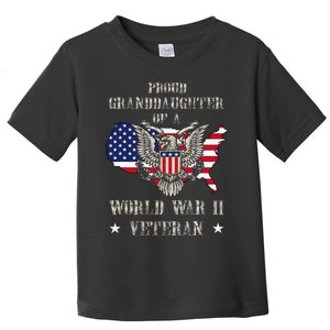 Proud Granddaughter Of A Wwii Veteran Toddler T-Shirt